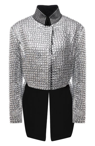 Женский жакет с отделкой стразами DOLCE & GABBANA, арт. F29NAZ/GD71T