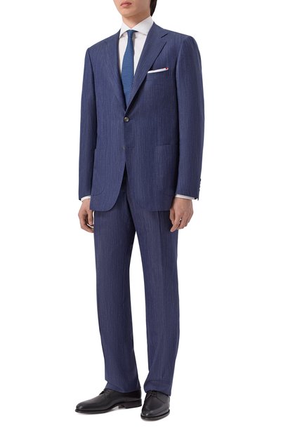 Мужской костюм из шерсти и шелка KITON, арт. UA81K0604G