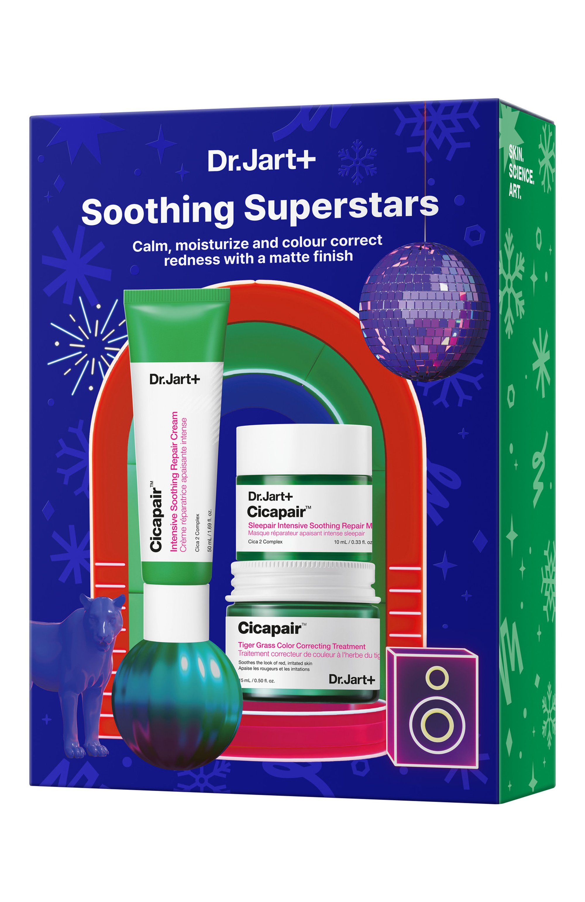 Набор успокаивающих средств для лица soothing superstars (50+15+10ml) DR.JART+, арт. 1210001217348, фото 2