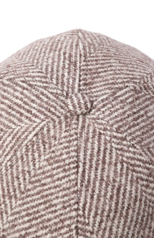 Шерстяное кепи Brunello Cucinelli MV4259945 Бежевый  MV4259945 Фото 3