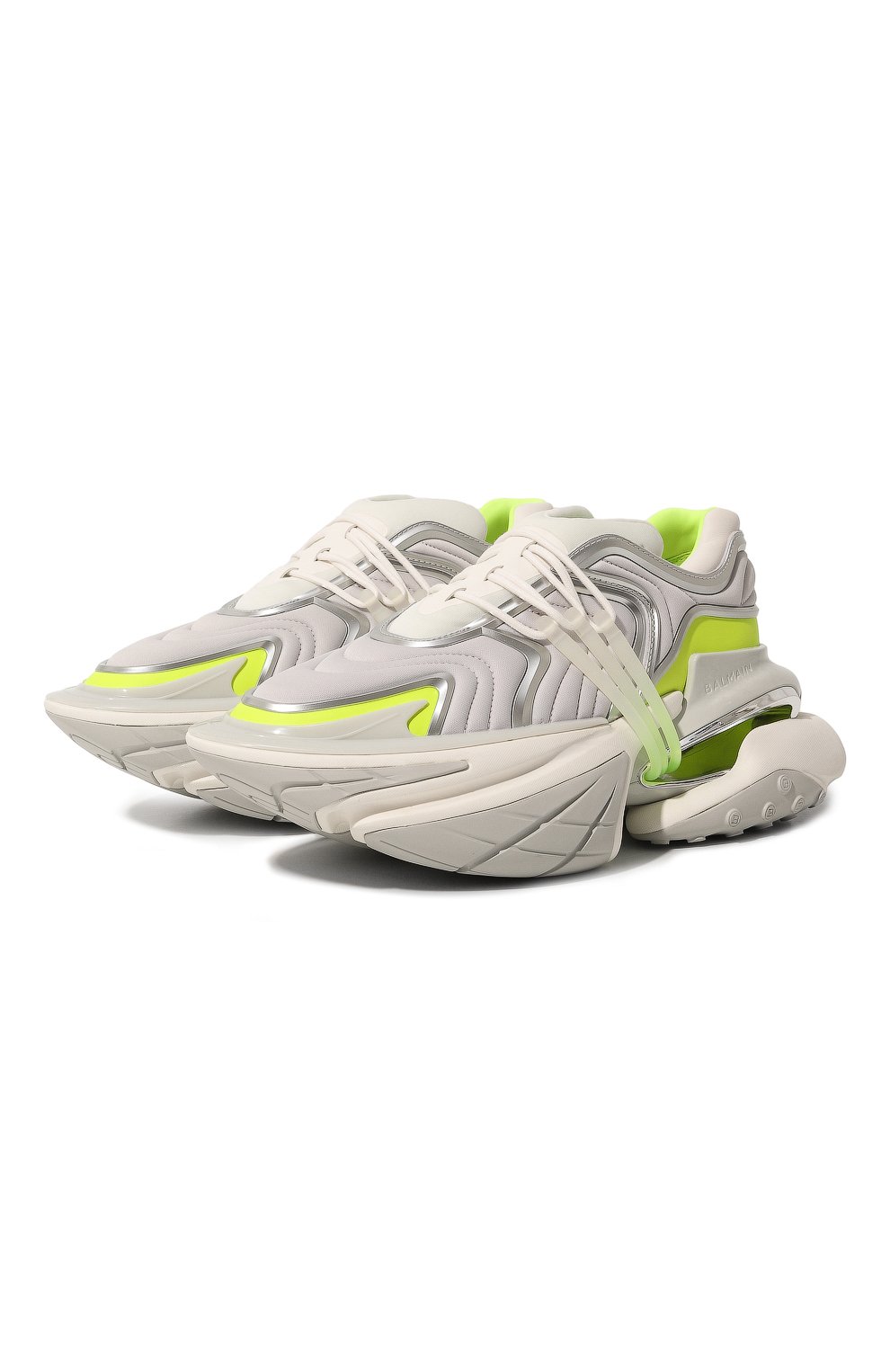 Комбинированные кроссовки unicorn wave BALMAIN, арт. DM1VJ356/KGWJ, фото 1