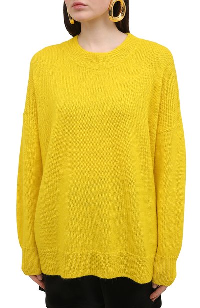 Шерстяной пуловер ISABEL MARANT ETOILE желтого цвета по цене 43650 руб., арт. PU0871-21P061E/GAE, фото 3 Шерстяной пуловер ISABEL MARANT ETOILE, арт. PU0871-21P061E/GAE, фото 3