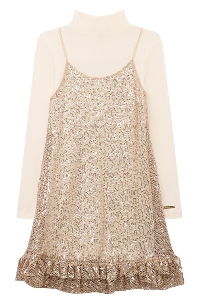 Комплект из водолазки и сарафана MONNALISA, арт. 41D908, фото 1