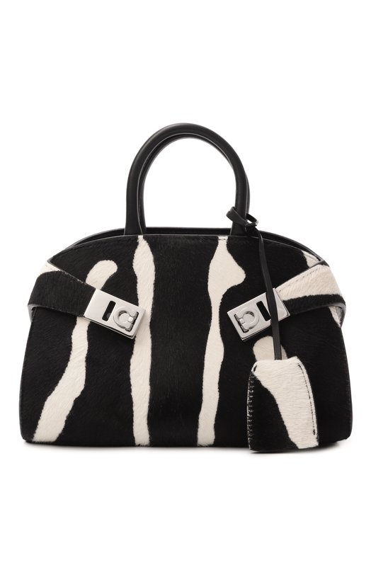 Сумка Hug XS Ferragamo 215975/789 Чёрно-белый  215975/789 Фото 7