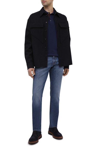 Хлопковое поло с длинными рукавами POLO RALPH LAUREN, арт. 710671785, фото 2