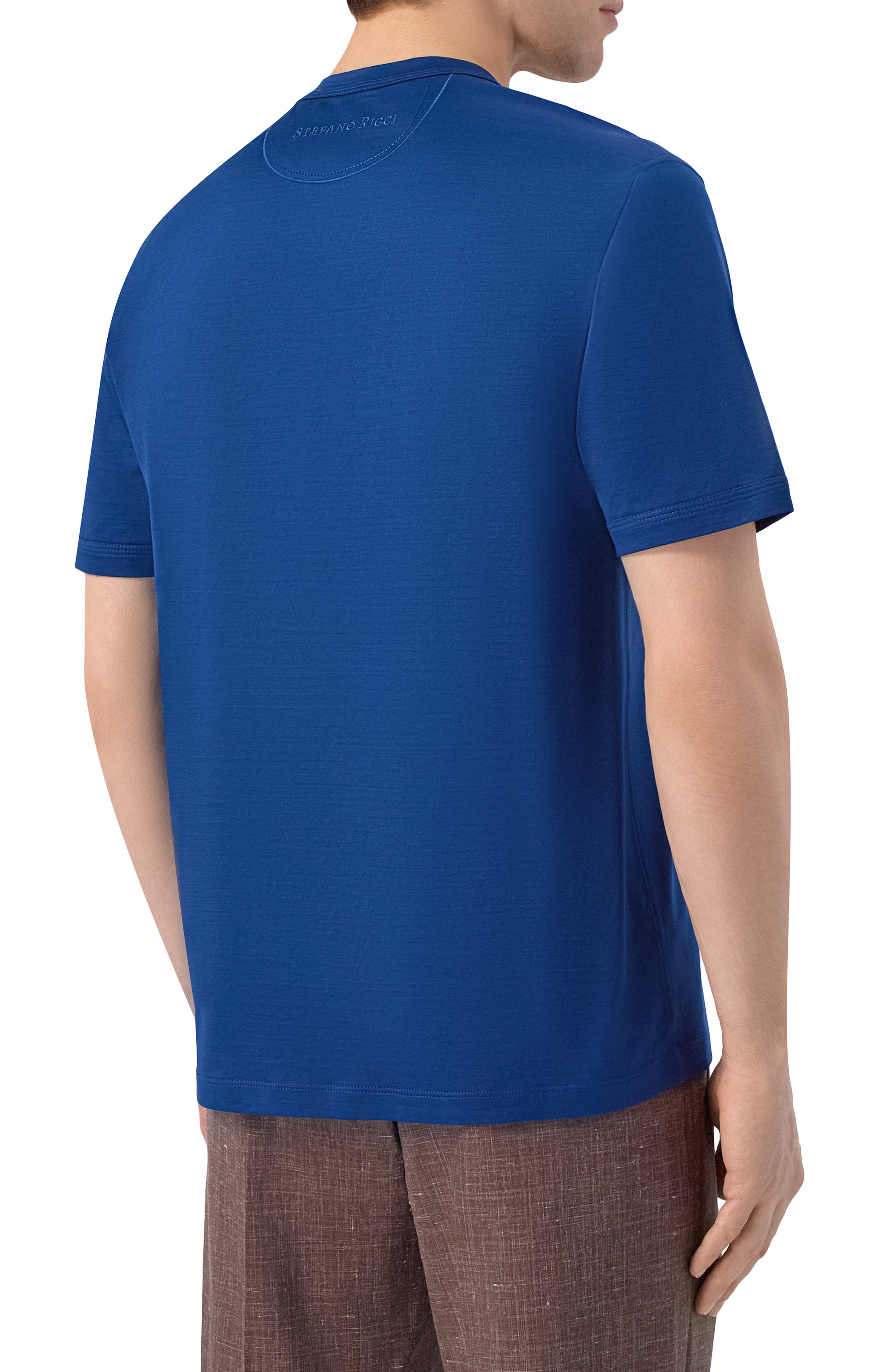 Хлопковая футболка STEFANO RICCI, арт. MNH6105150/TE0001, фото 4