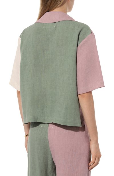 Льняная рубашка MANEBI, арт. A71UM, фото 4