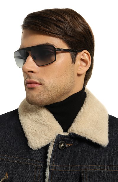 Солнцезащитные очки IC! BERLIN, арт. IB-MB 16 BLACK BLACK-CLEAR D0NNERSTAG, фото 2