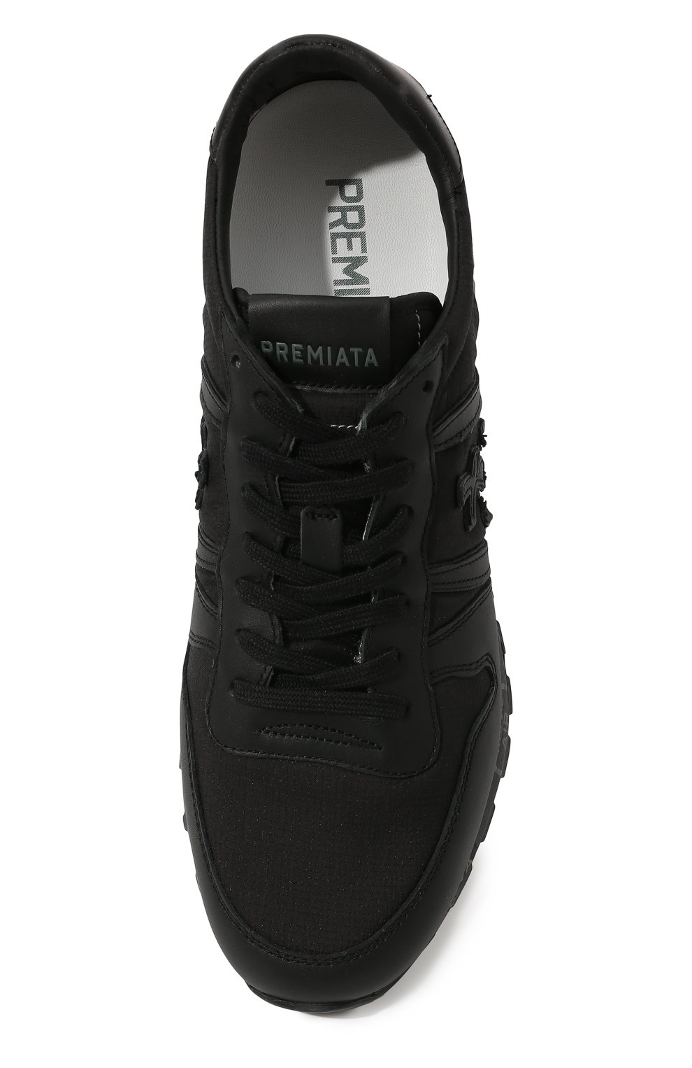 Комбинированные кроссовки eric PREMIATA черного цвета по цене 28800 руб., арт. ERIC/VAR4939, фото 6 Комбинированные кроссовки eric PREMIATA, арт. ERIC/VAR4939, фото 6