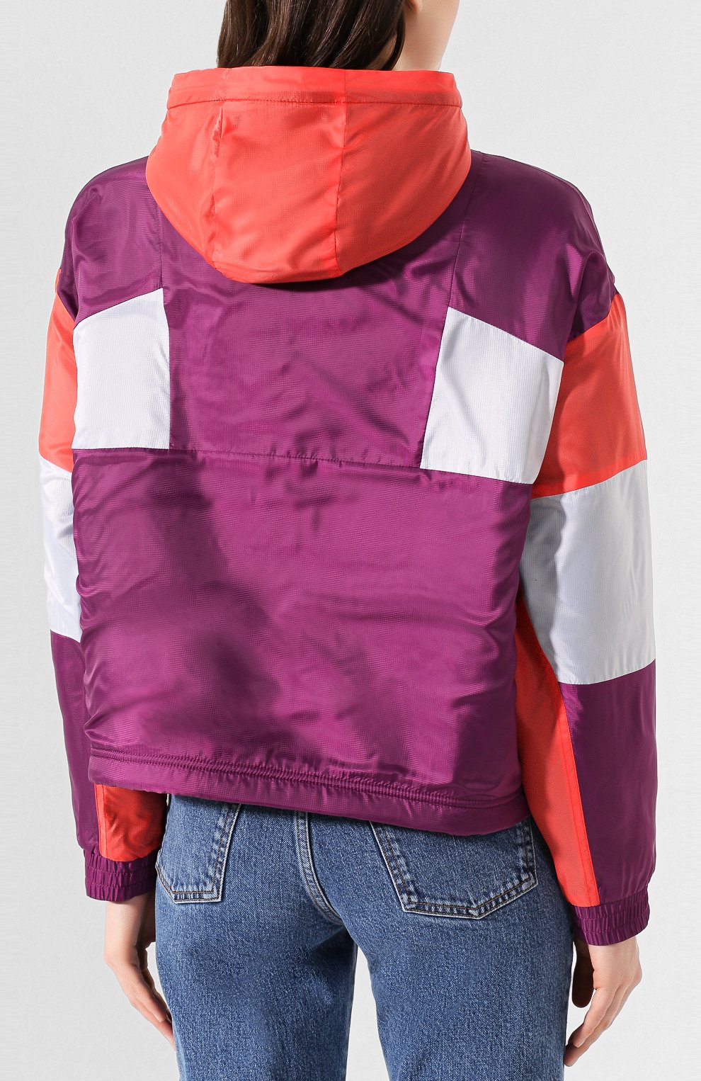 Анорак TOMMY SPORT фиолетового цвета по цене 15990 руб., арт. S10S100416, фото 4 Анорак TOMMY SPORT, арт. S10S100416, фото 4