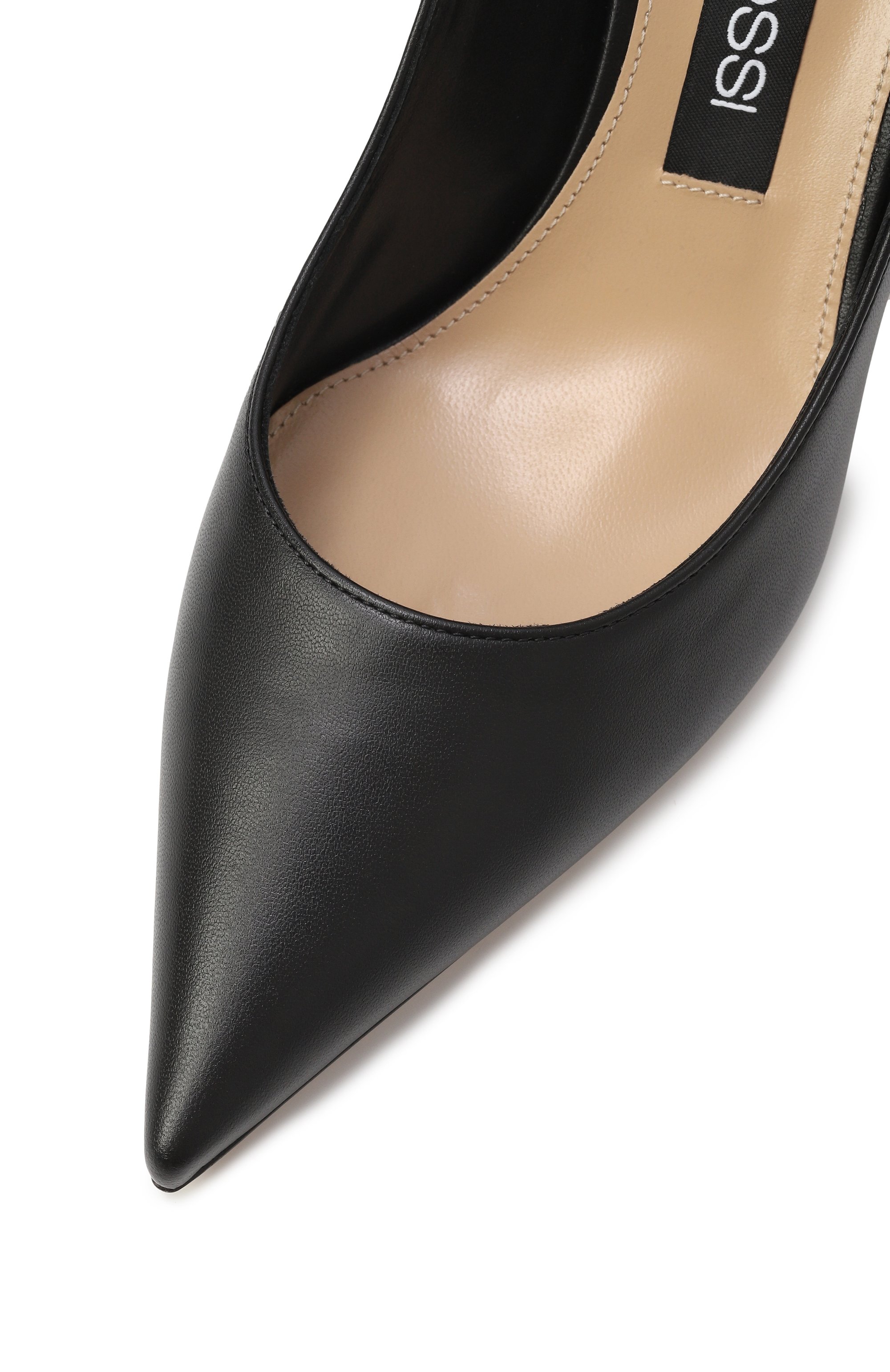 Кожаные туфли SERGIO ROSSI черного цвета по цене 75750 руб., арт. B13070/MNAN07, фото 7 Кожаные туфли SERGIO ROSSI, арт. B13070/MNAN07, фото 7