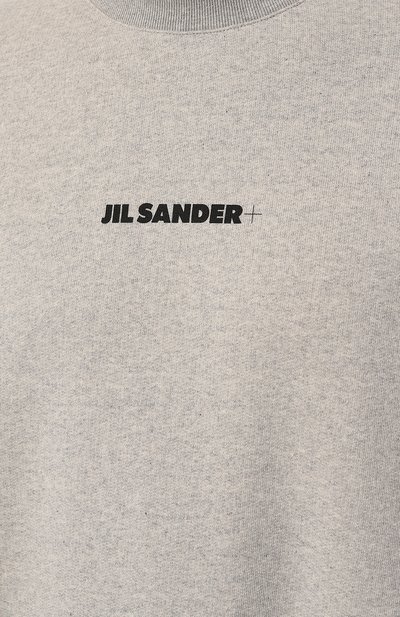 Хлопковый свитшот JIL SANDER, арт. J47GU0001/J20010, фото 5
