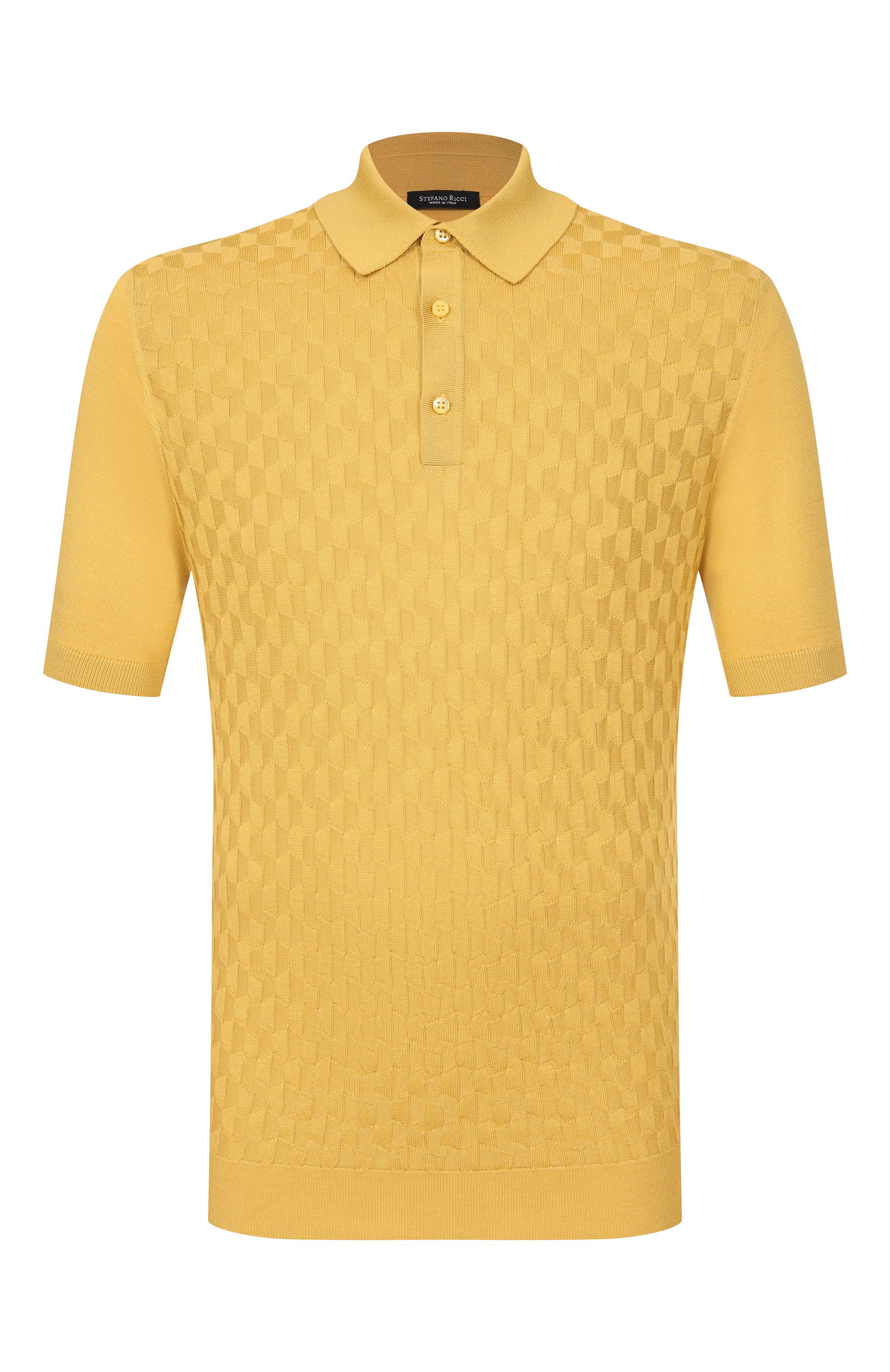Поло из шелка и хлопка STEFANO RICCI, арт. K818110P13/F26176, фото 1