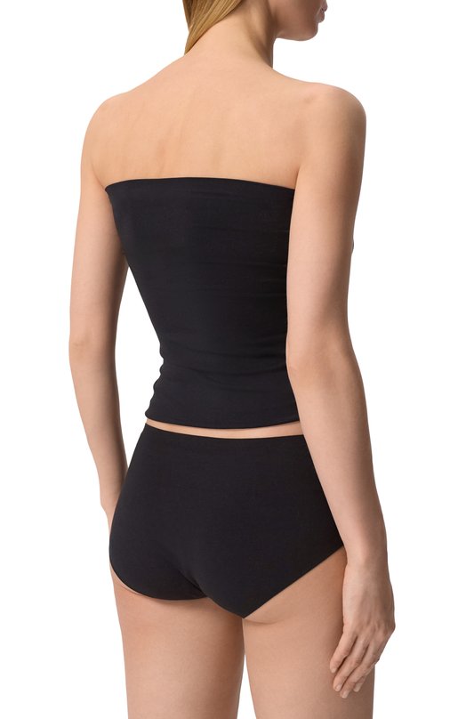 Хлопковые трусы-шорты Wolford 4W2023 Чёрный  4W2023 Фото 3