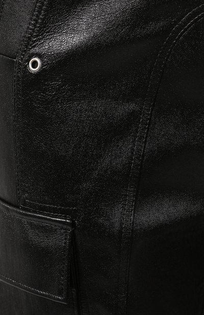Брюки RICK OWENS черного цвета по цене 153000 руб., арт. R019F5361/LS, фото 5 Брюки RICK OWENS, арт. R019F5361/LS, фото 5