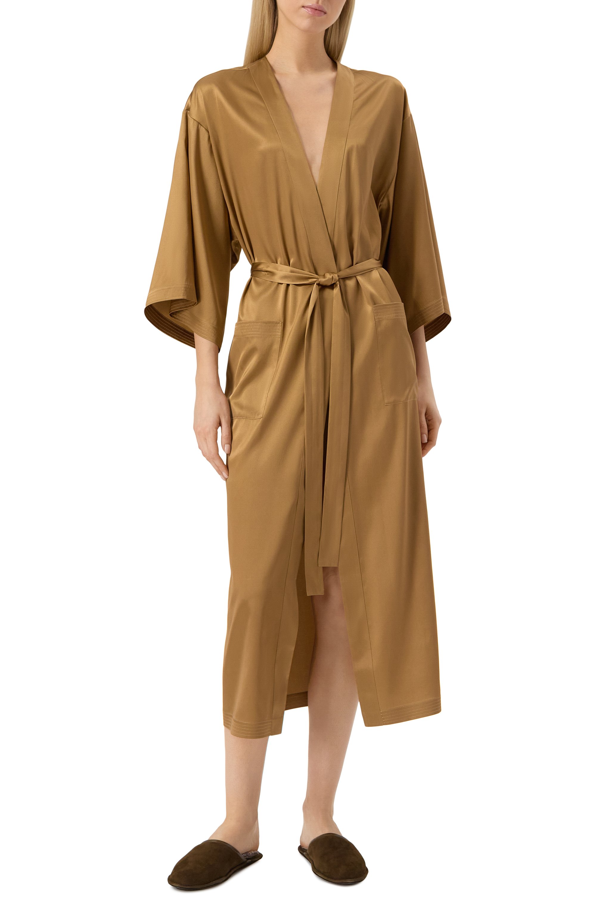 Шелковый халат EDOMO, арт. C011006FW2425, фото 3