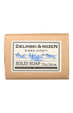 Твердое мыло нероли, пачули, мед, амбра (75g) ZIELINSKI&ROZEN бесцветного цвета, арт. 4650139031305 | Фото 1 (Назначение: Для тела; Региональные ограничения белый список (Axapta Mercury): Не проставлено; Тип продукта: Мыло; Нос: Не проставлено)