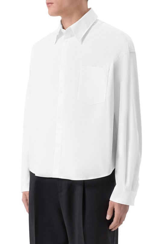 Хлопковая рубашка Hevo APRIN0VA C 050/L704 Белый  APRIN0VA C 050/L704 Фото 3