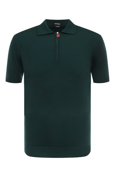 Мужская хлопковое поло KITON, арт. UMKX33ZK1
