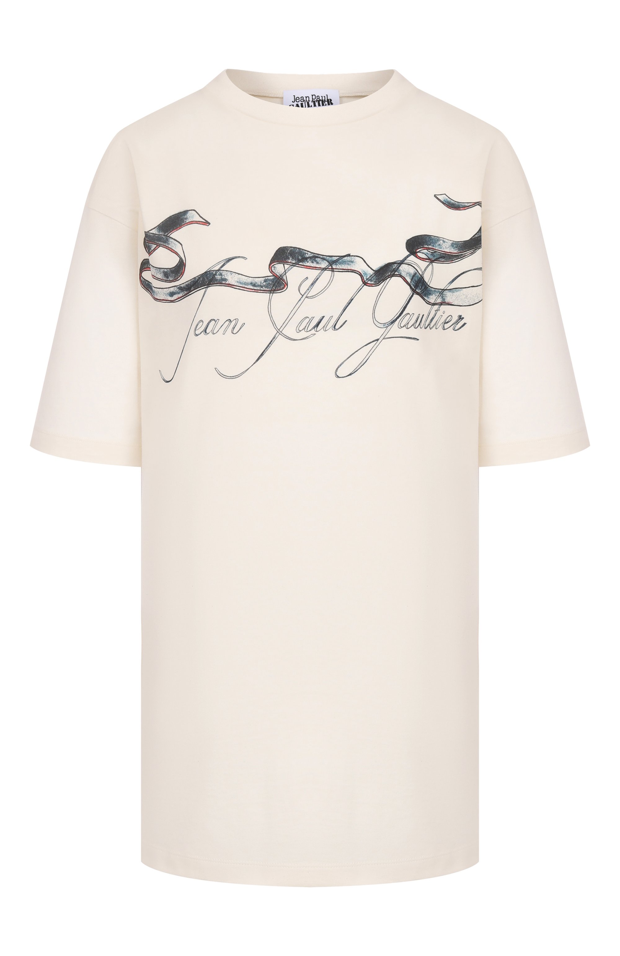 Хлопковая футболка JEAN PAUL GAULTIER, арт. 25/34-F-TS118I-J090, фото 1