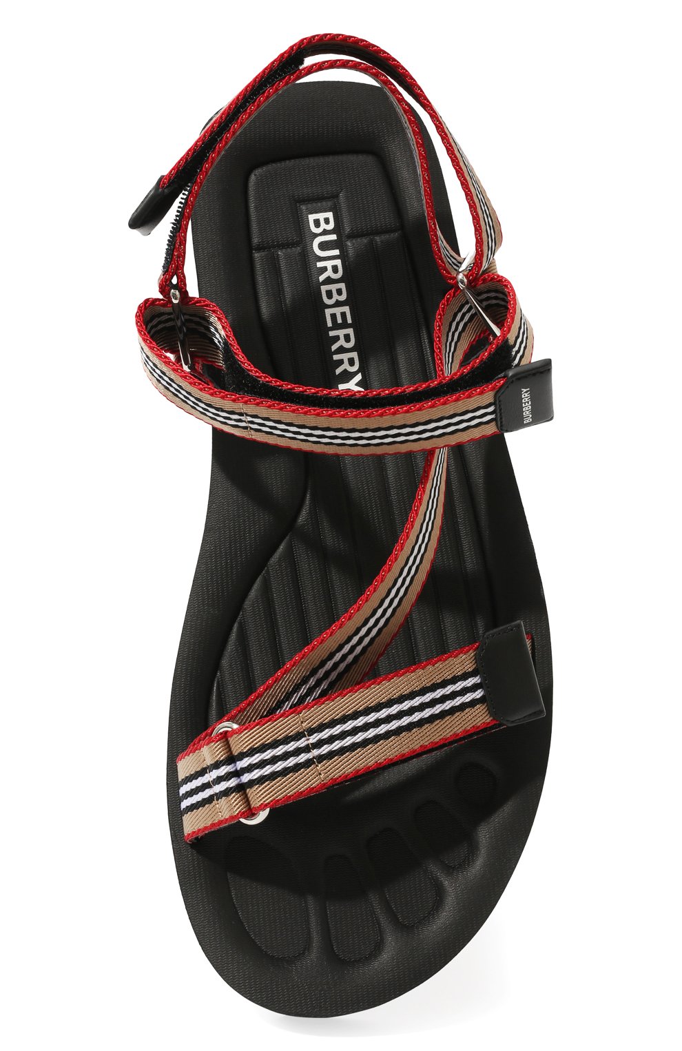 Текстильные сандалии BURBERRY, арт. 8027399, фото 6