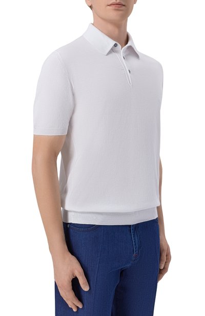 Хлопковое поло KITON, арт. UMKXX33_001, фото 3