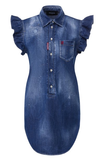Женское джинсовое платье DSQUARED2, арт. S75CV0223/S30341