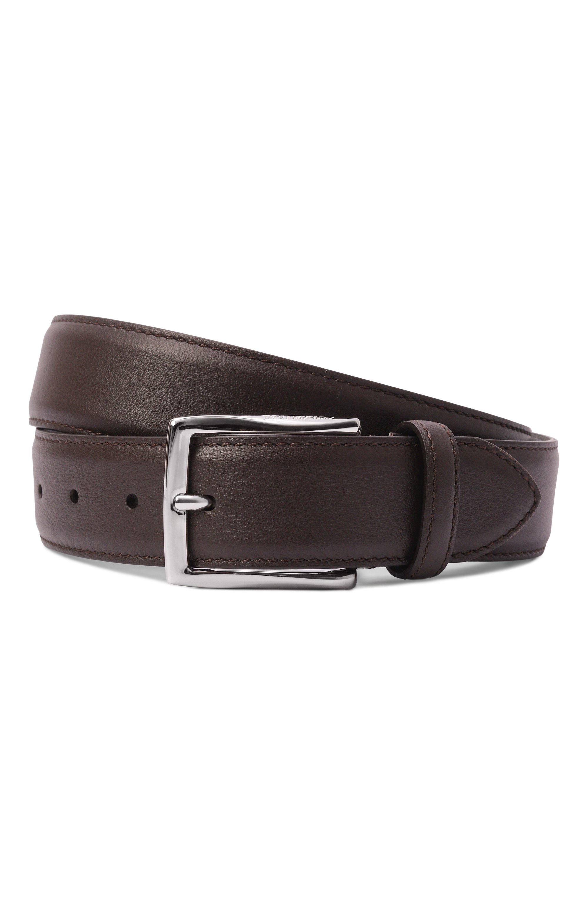 Кожаный ремень CORNELIANI коричневого цвета по цене 36050 руб., арт. 28V316/2A20808, фото 1 Кожаный ремень CORNELIANI, арт. 28V316/2A20808, фото 1