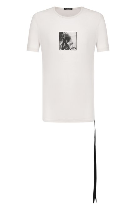 Мужская хлопковая футболка ANN DEMEULEMEESTER, арт. B0013220/FA206