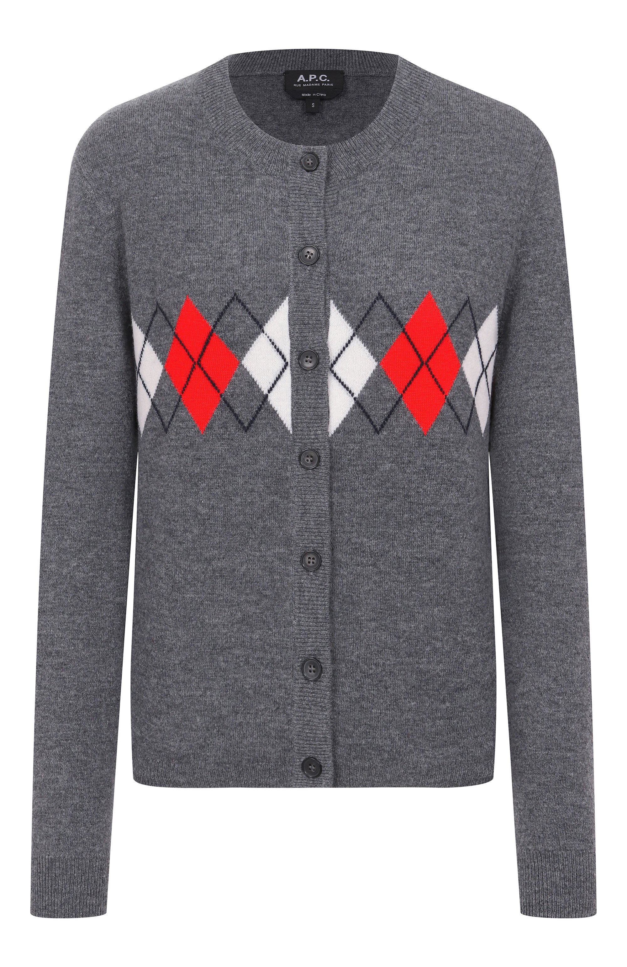 Шерстяной кардиган A.P.C., арт. F22333/WVBDR, фото 1