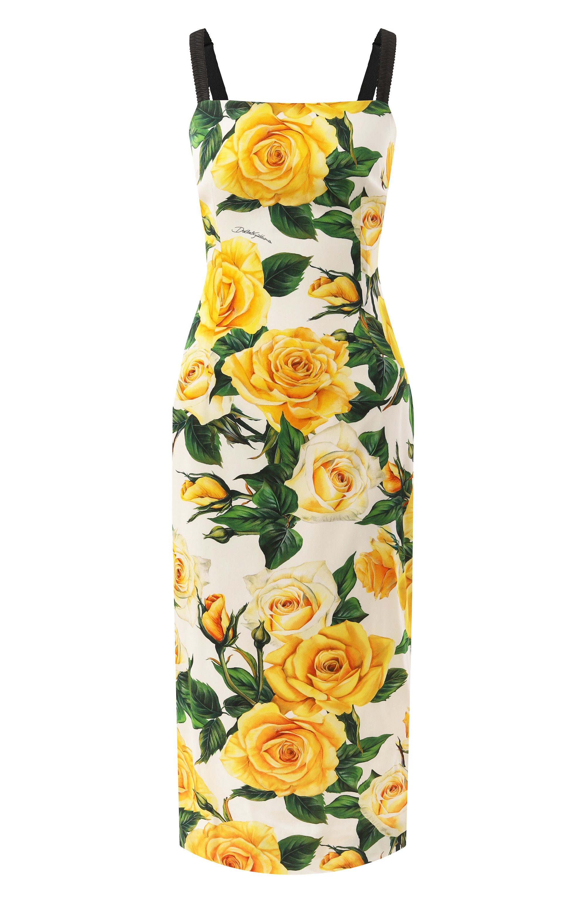 Шелковое платье DOLCE & GABBANA, арт. F6AWJT/FSA4Q, фото 1