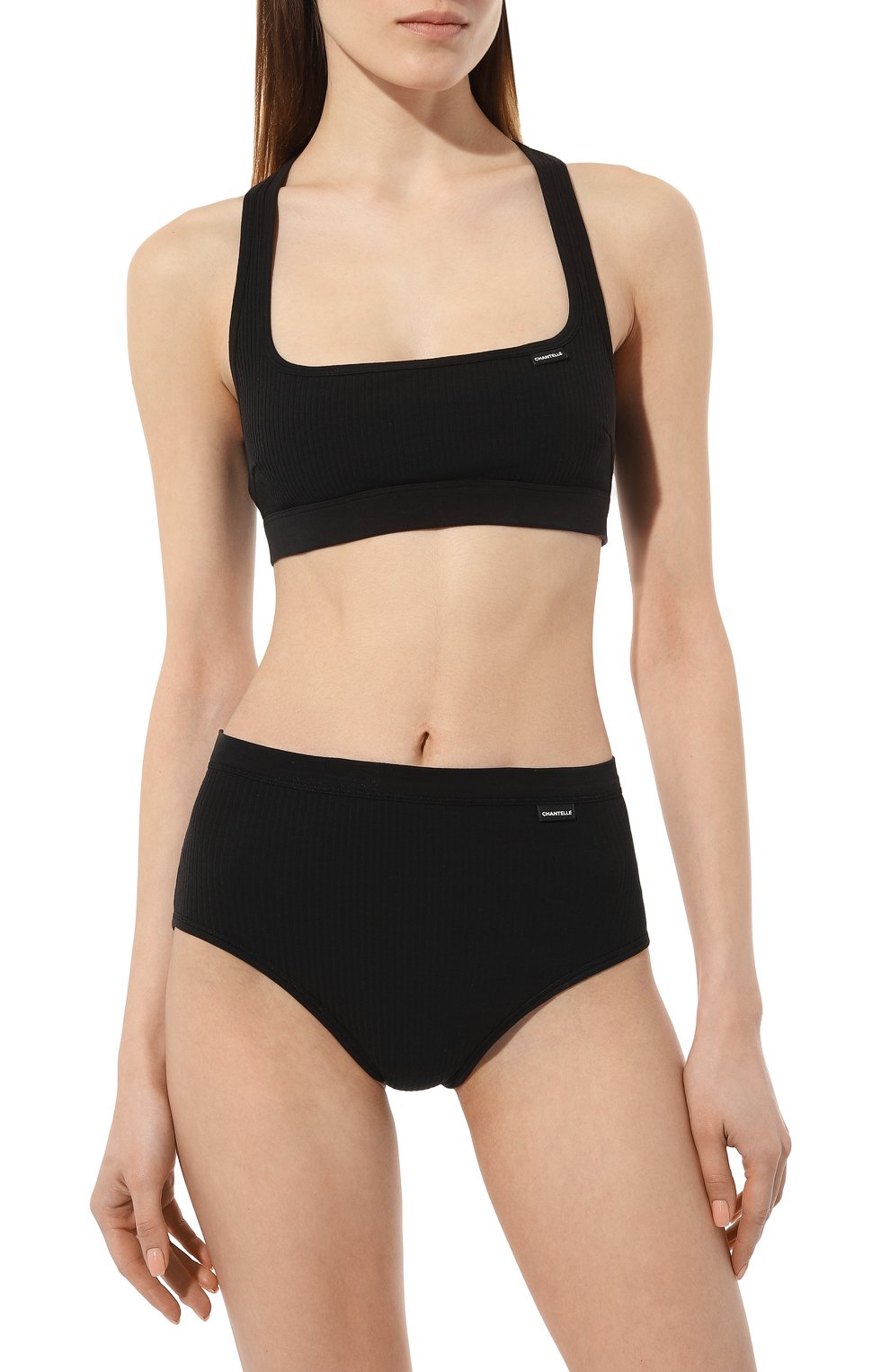 Завышенные трусы-слипы CHANTELLE черного цвета по цене 3780 руб., арт. C15P70, фото 2 Завышенные трусы-слипы CHANTELLE, арт. C15P70, фото 2