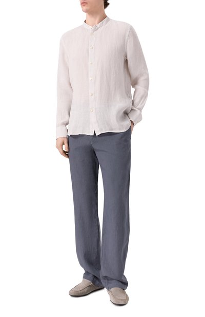 Льняные брюки 120% LINO, арт. 33ALIM29PT/0253/000, фото 2