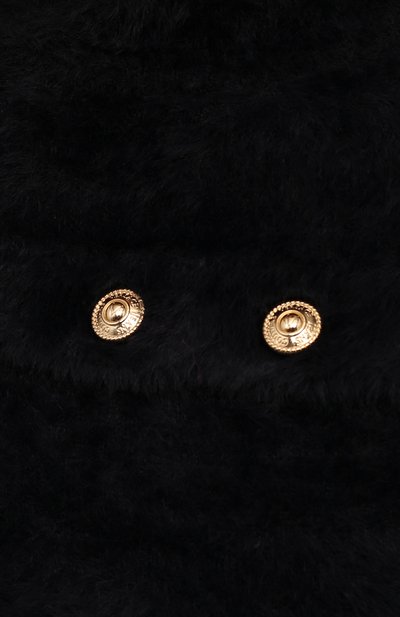 Платье VERSACE JEANS COUTURE черного цвета по цене 59950 руб., арт. 71HA0822-71DPM22 FIL.FURRY BLACK/CM07H, фото 5 Платье VERSACE JEANS COUTURE, арт. 71HA0822-71DPM22 FIL.FURRY BLACK/CM07H, фото 5