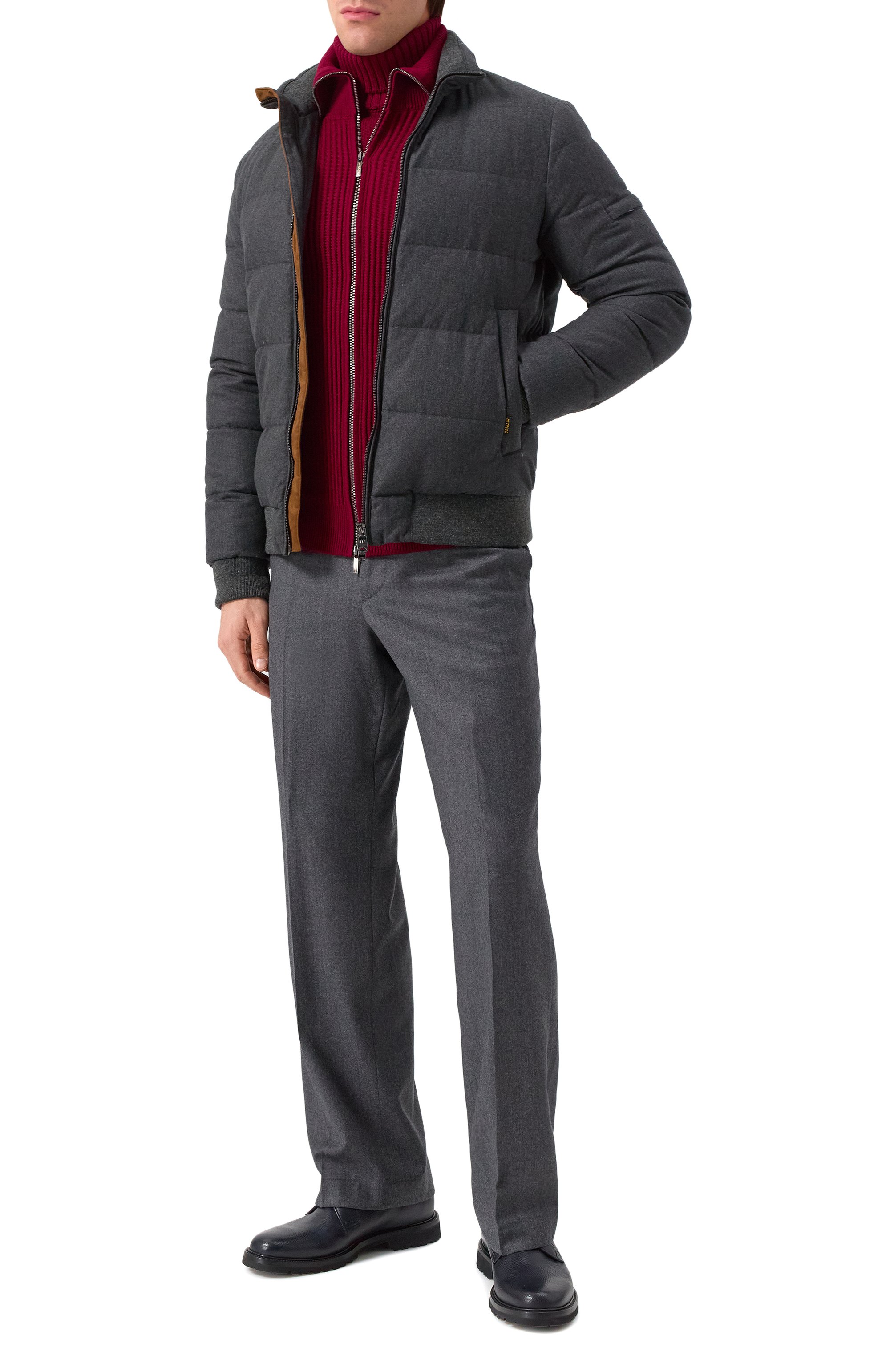 Пуховый бомбер HETREGO, арт. 8N521/LE0NARD, фото 2