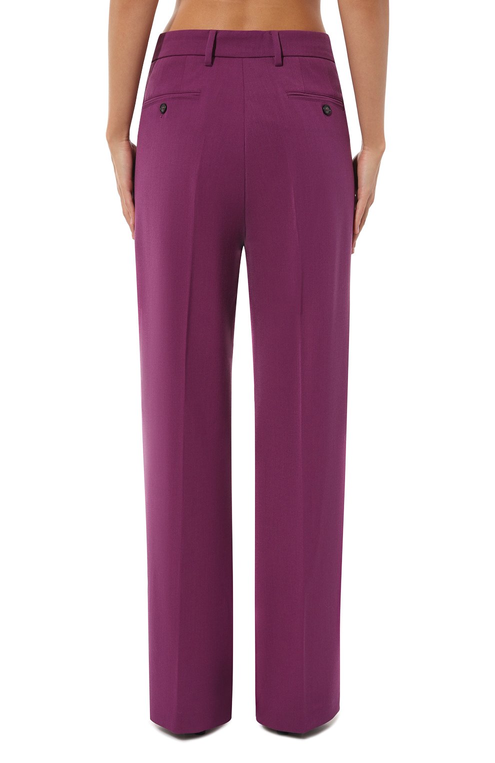 Брюки N21 фиолетового цвета по цене 49950 руб., арт. B032/3047, фото 4 Брюки N21, арт. B032/3047, фото 4