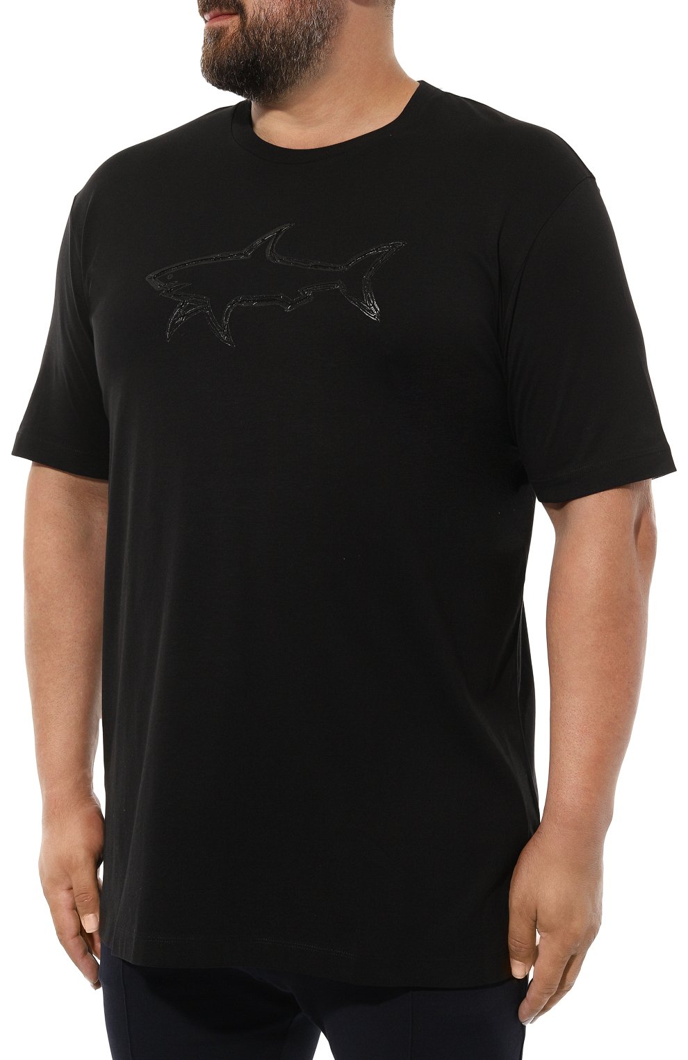 Хлопковая футболка PAUL&SHARK, арт. 12311633/3XL-6XL, фото 3