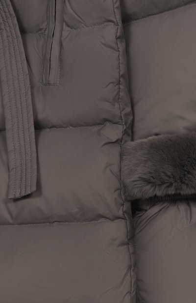 Пухо вое пальто с отделкой из лисы YVES SALOMON ENFANT, арт. 25WEM920XXD0XW/8A-10A, фото 3