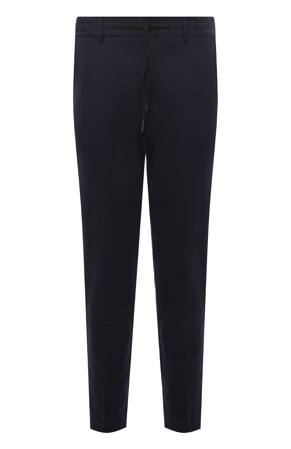 Шерстяные брюки BERWICH темно-синего цвета по цене 41700 руб., арт. SPIAGGIA/VB8996, фото 1 Шерстяные брюки BERWICH, арт. SPIAGGIA/VB8996, фото 1