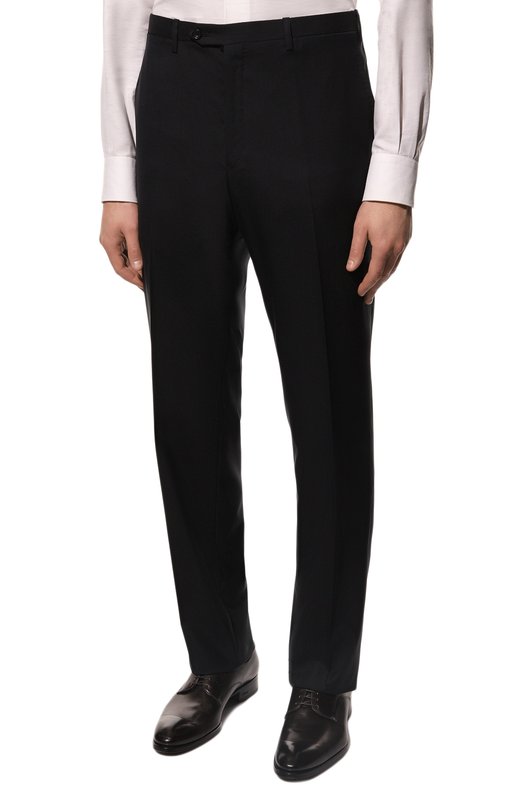 Шерстяной костюм Kiton UA81K01X33 Синий  UA81K01X33 Фото 4