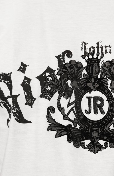 Хлопковая футболка JOHN RICHMOND, арт. RMA22099TS, фото 5