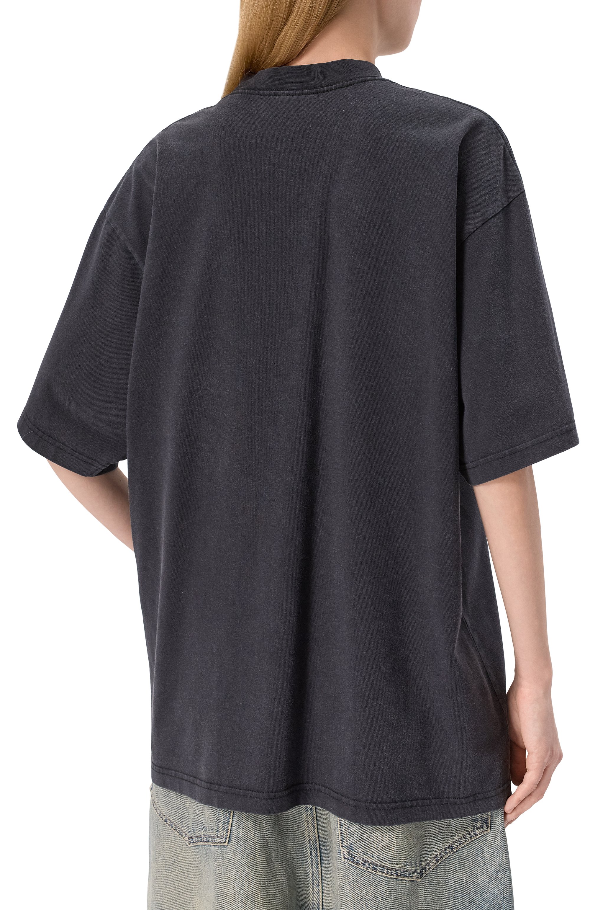 Хлопковая футболка BALENCIAGA, арт. 764235/TRVU9, фото 8