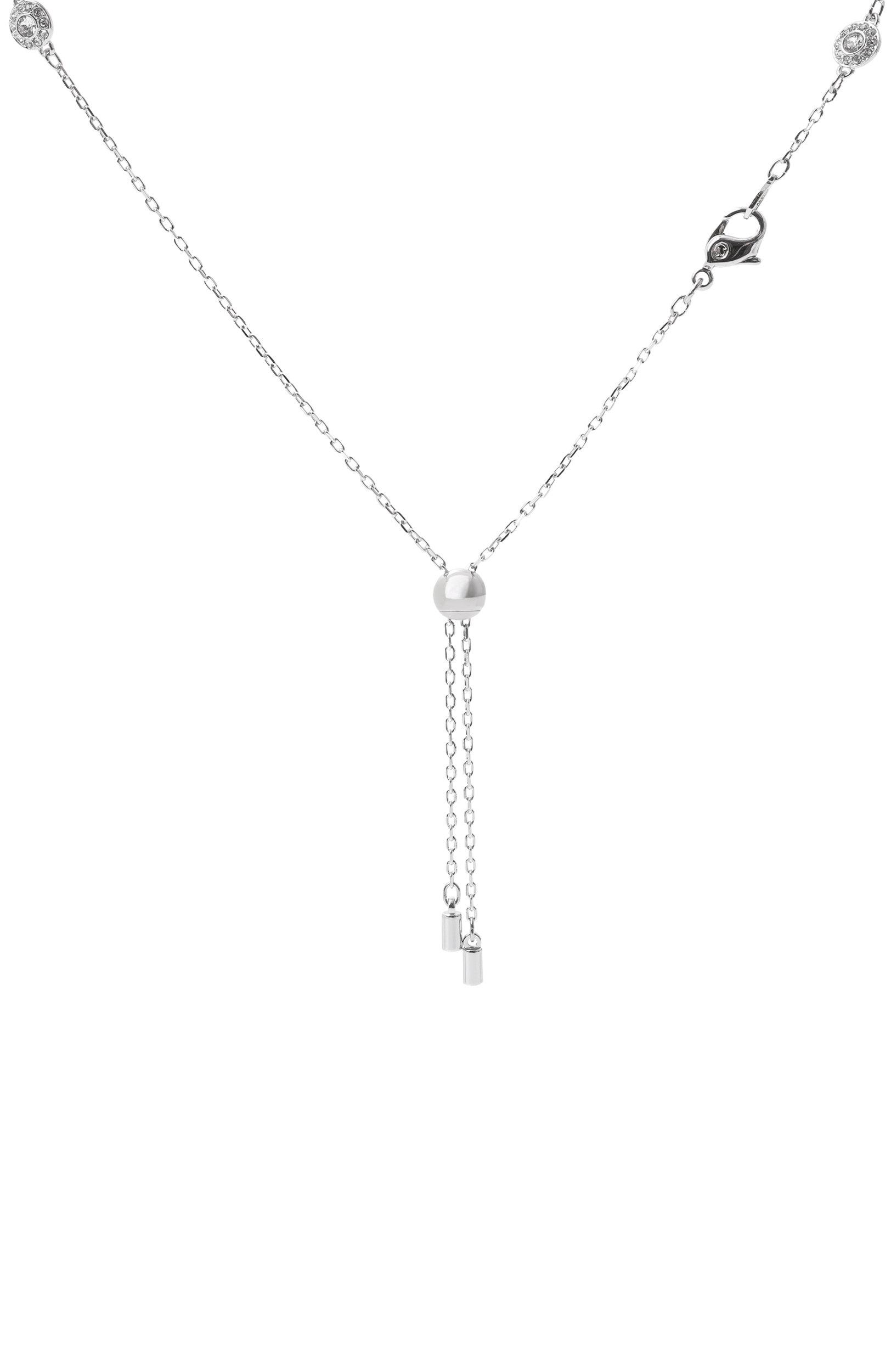 Колье una angelic SWAROVSKI серебряного цвета по цене 27550 руб., арт. 5732275, фото 4 Колье una angelic SWAROVSKI, арт. 5732275, фото 4
