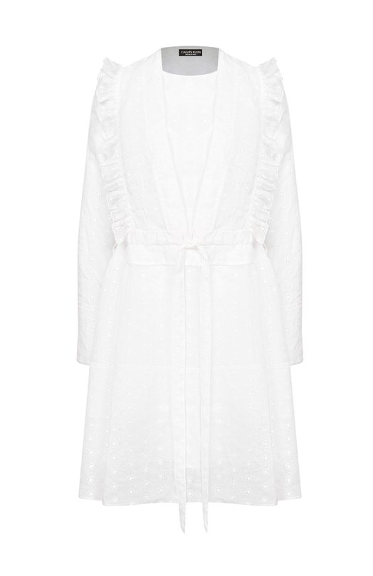 

Хлопковое платье CALVIN KLEIN 205W39NYC, Белый