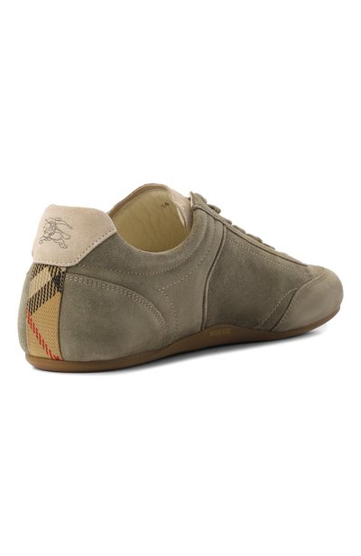 Замшевые кеды knight runner BURBERRY, арт. 8127475, фото 4