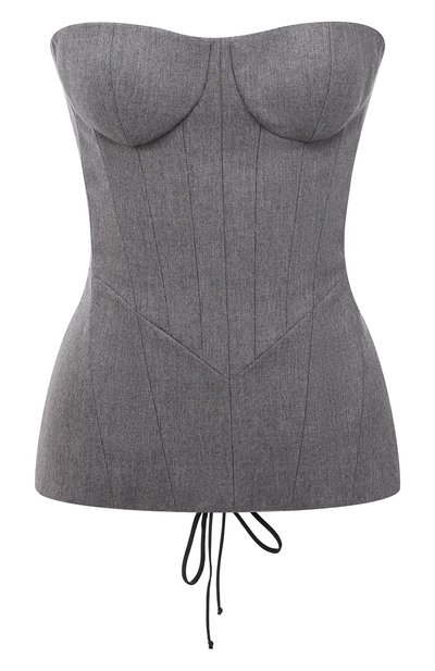 Шерстяной топ BALMAIN, арт. VF0AC005/W128, фото 1