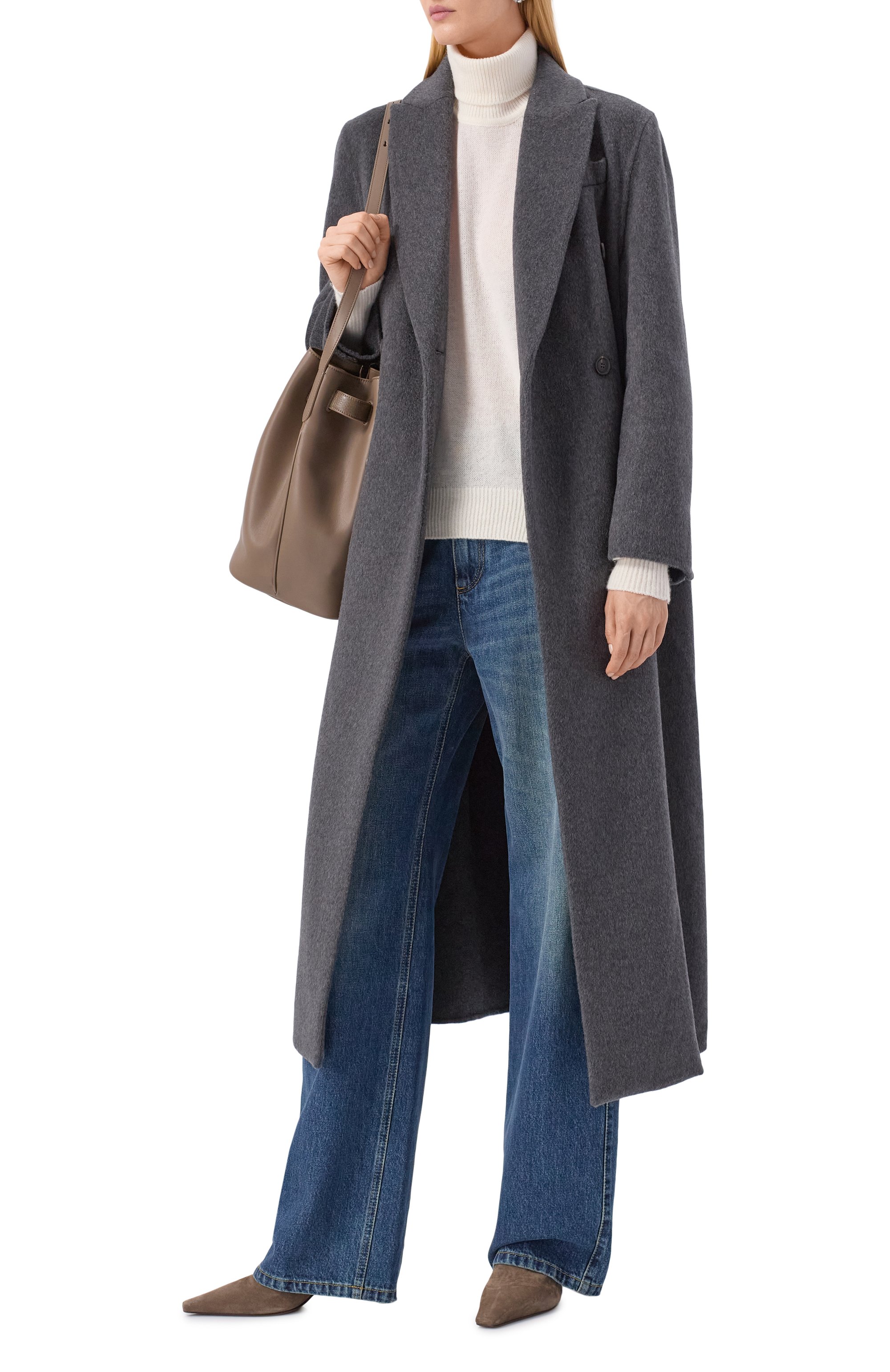 Свитер из кашемира и шелка KITON, арт. D5672330001, фото 2