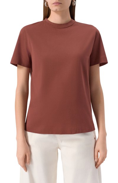 Хлопковая футболка BRUNELLO CUCINELLI, арт. M0T81BI100, фото 3