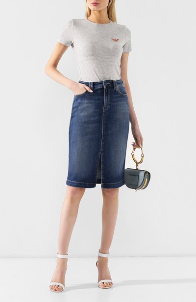 Джинсовая юбка EMPORIO ARMANI, арт. 3G2N72/2D5IZ, фото 2