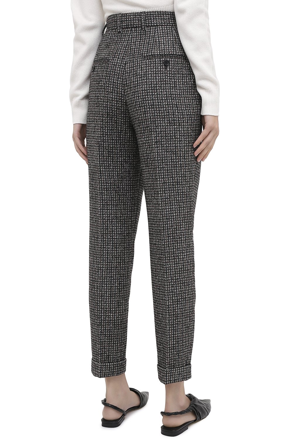 Шерстяные брюки DOLCE & GABBANA, арт. FTBX1T/FMMFU, фото 5